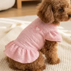 vestido de princesa para cães pequenos