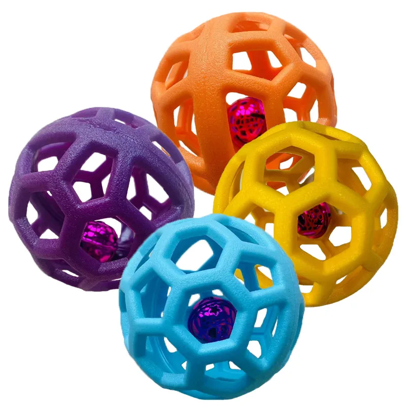 Brinquedo de Borracha para Cães com Sino Oco para Interação - Image 5