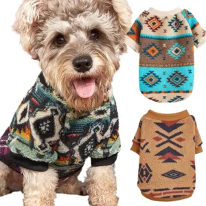 camisola de lã para cães pequenos