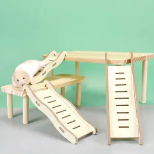 escada de madeira para hamster