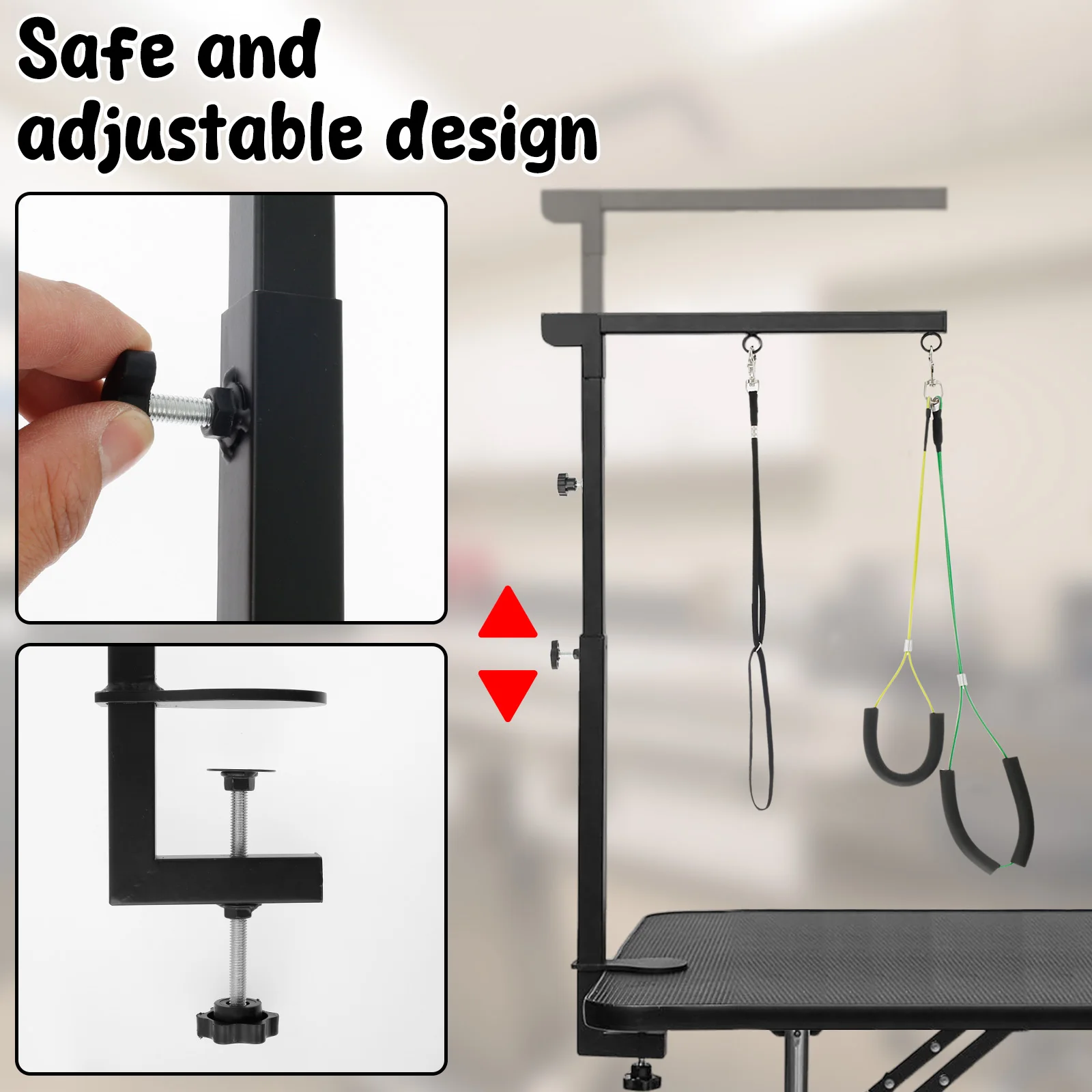 Braço de Tosa para Cães com Braçadeira Ajustável para Mesa - Imagem 4