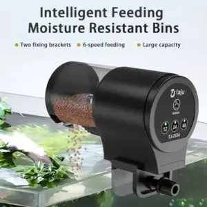 alimentador automático para aquário com temporizador