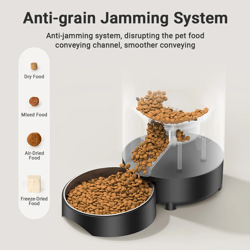 Rojeco Alimentador Automático para Cães e Gatos 2L Branco - Imagem 3