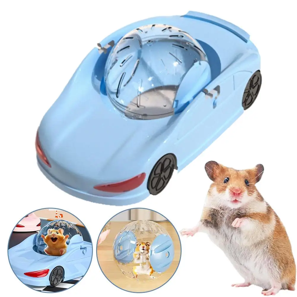 Bola de Corrida para Hamster Transparente de PP para Exercícios - Imagem 4