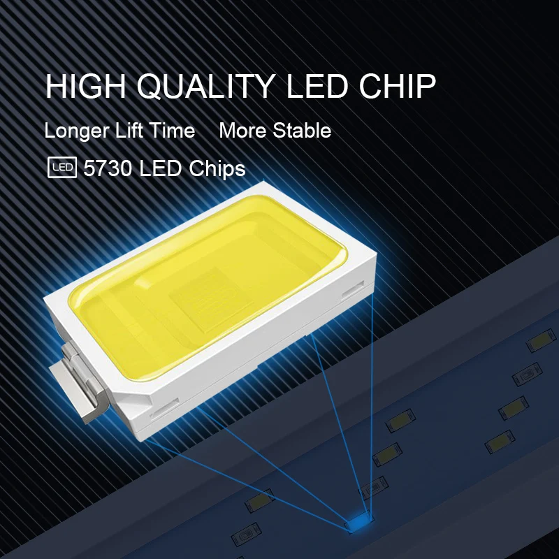 Luminária LED Super Slim para Aquário Extensível e Impermeável - Imagem 3