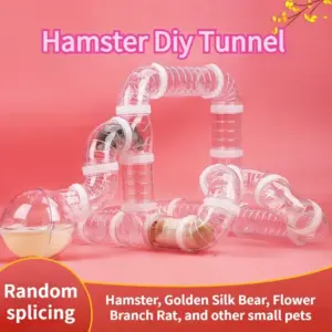 túnel labirinto para hamster