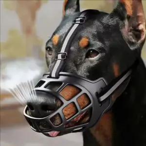 focinheira de silicone para cães