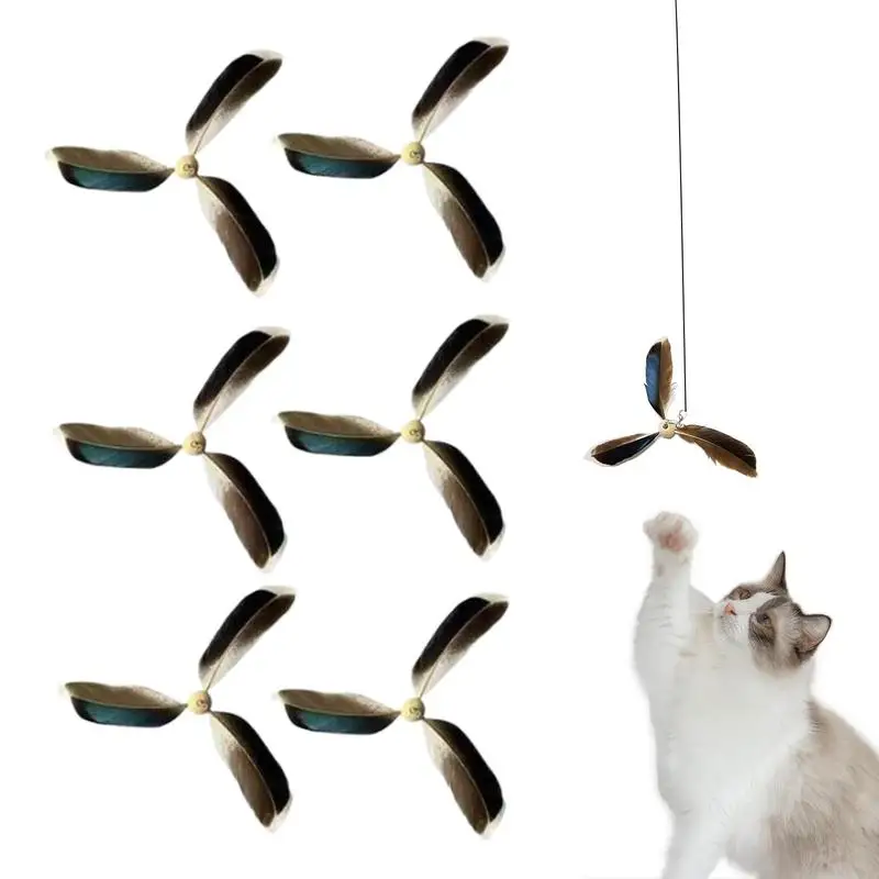 Refil de Pena para Varinha de Gato Interativo Kit com 6 Peças - Imagem 4