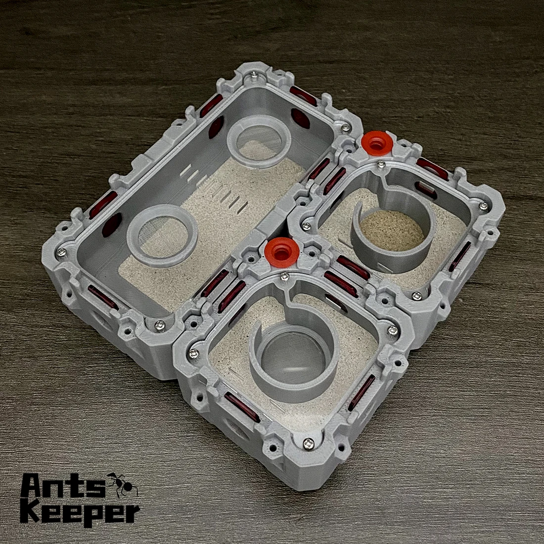 Formicário Ants Keeper Modular com Alimentador de Água Expandível - Imagem 3
