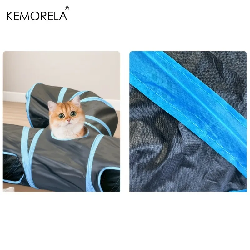 Túnel para Gatos Dobrável em T com Papel Barulhento - Image 2