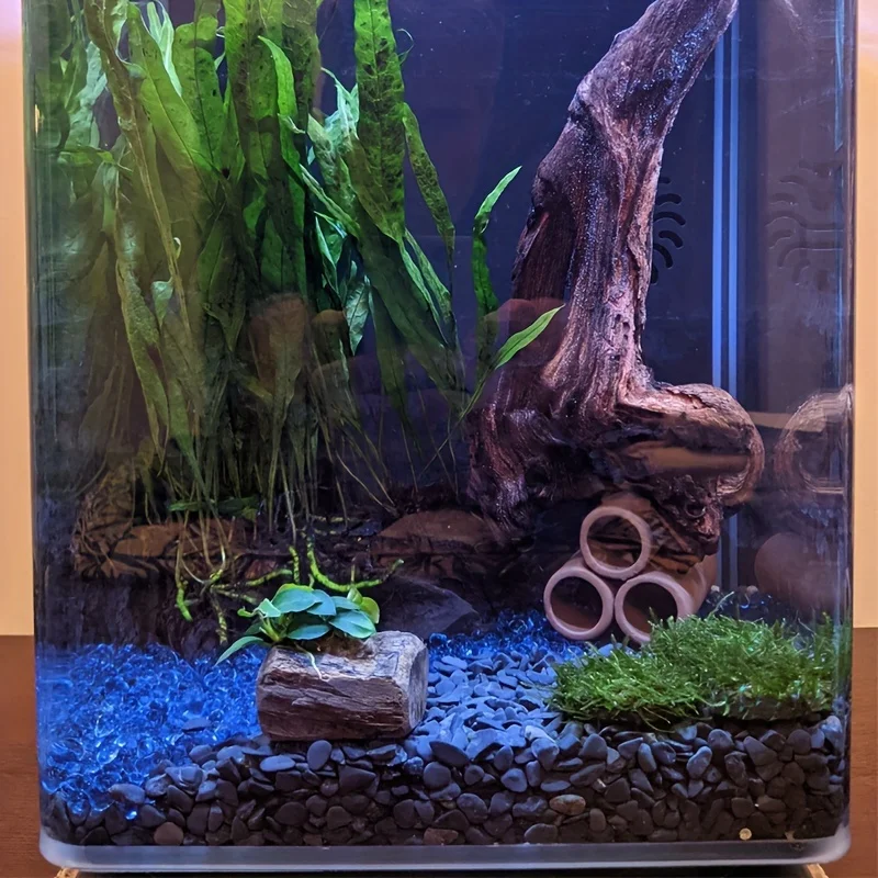 Tubo Esconderijo de Cerâmica para Camarões e Peixes de Aquário - Imagem 2
