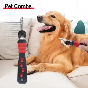 escova de subpelo para cães e gatos