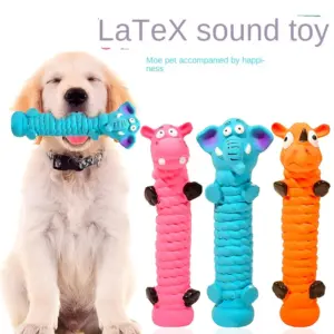 brinquedo mordedor látex com som para cães