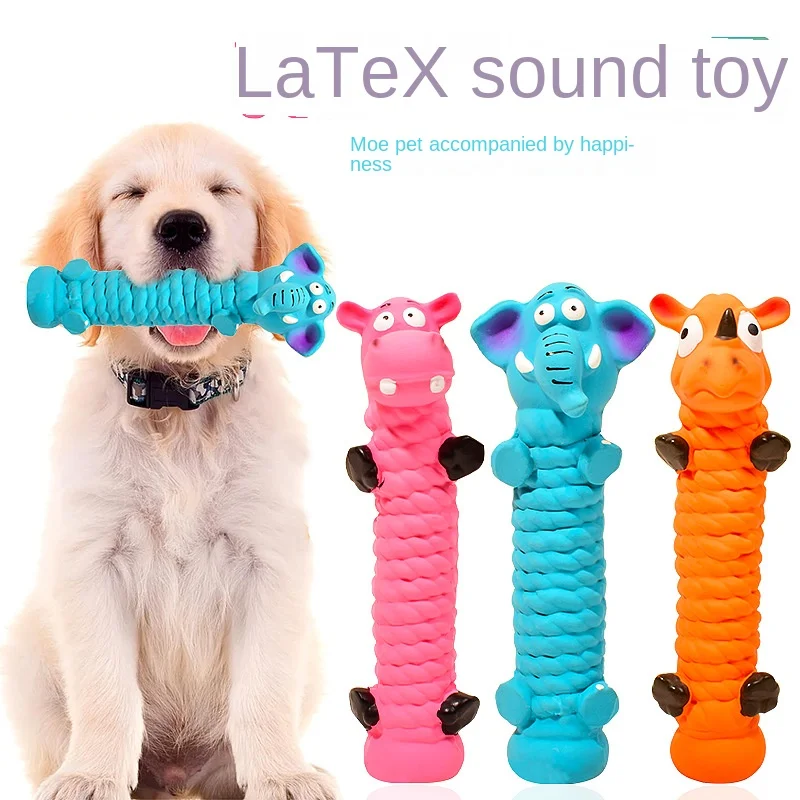 brinquedo mordedor látex com som para cães