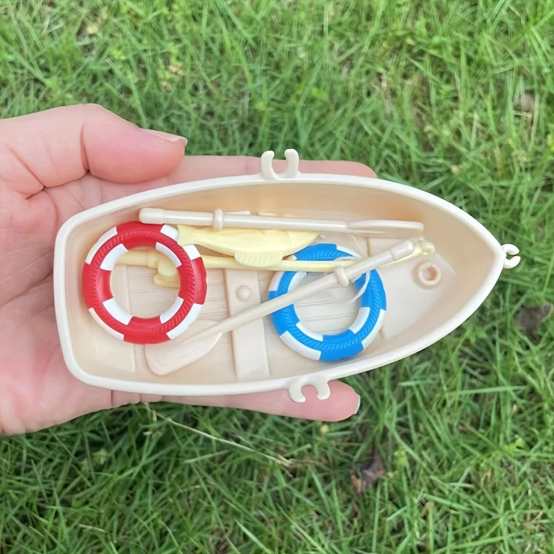 Barco de Pesca Miniatura para Decoração de Aquário - Imagem 5