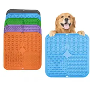 tapete de silicone para lamber para cães