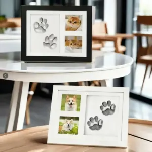 kit memorial para pets com molde de argila