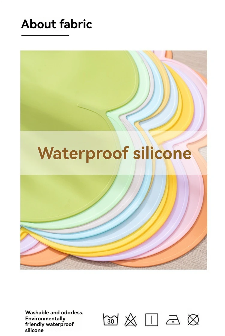 Tapete de Silicone para Alimentação de Cães e Gatos Antiderrapante - Imagem 5