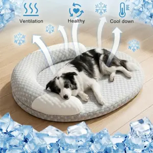 cama refrescante para cães e gatos