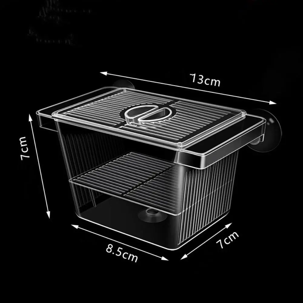 Caixa de Isolamento para Aquário de Acrílico com Ventosa 13x8x7 cm - Imagem 6