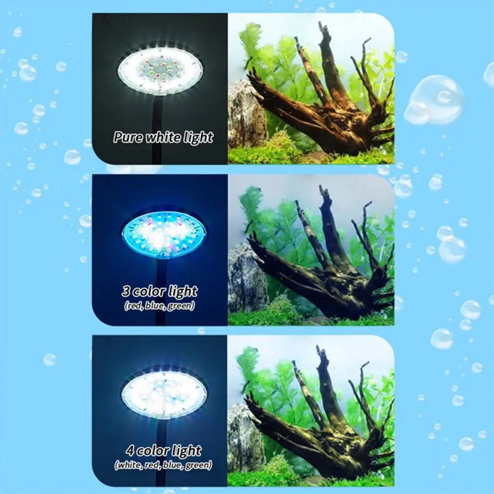Luminária LED para Aquário USB 5W com Ajuste 360° e Clipe - Imagem 4