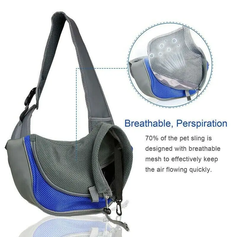 Bolsa de Ombro Pet Sling para Cães e Gatos Pequenos até 5 kg - Imagem 2