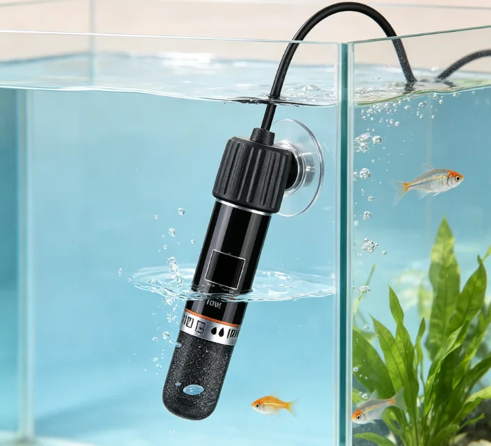 Aquecedor de Aquário Submersível com Termostato para Tanques Pequenos - Imagem 3
