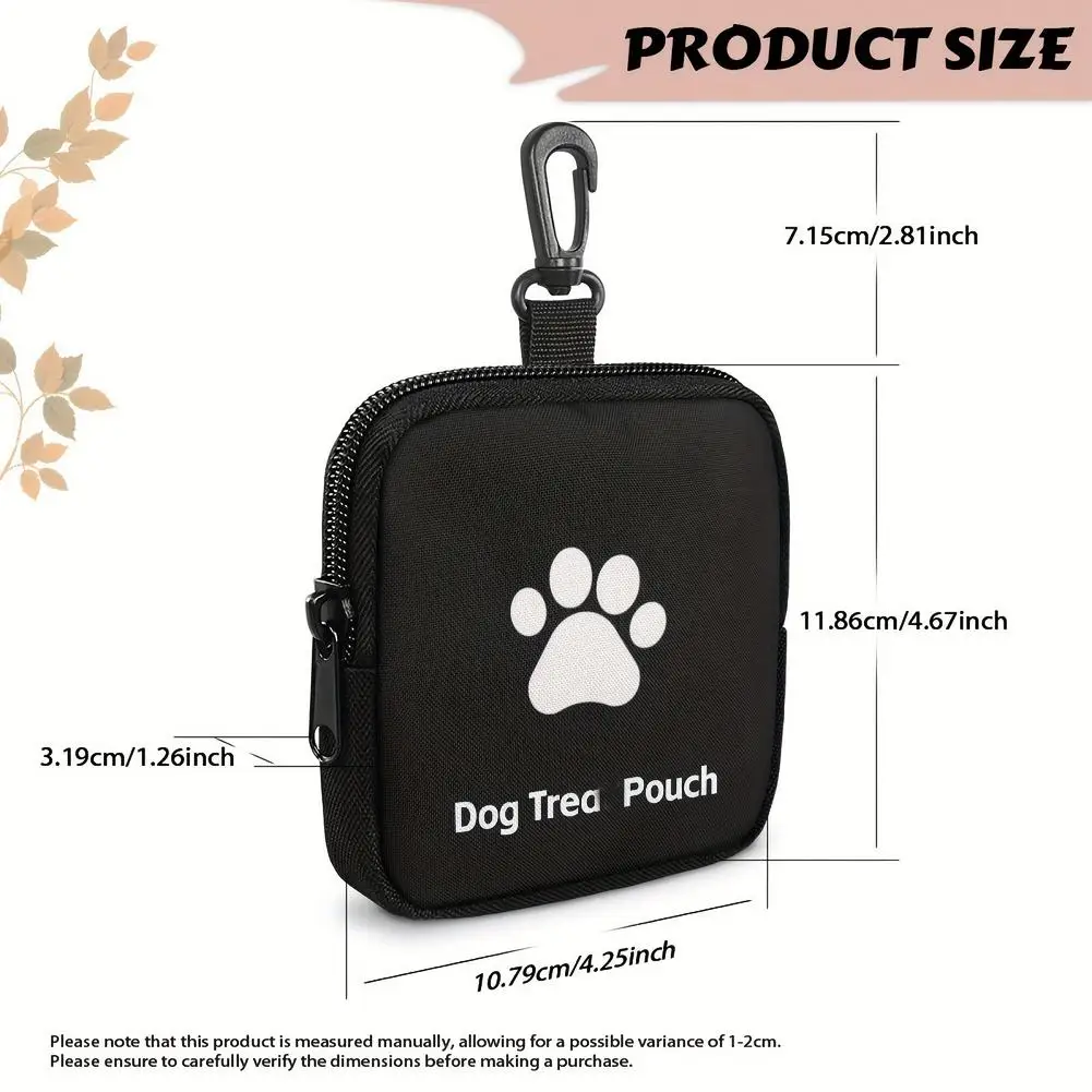 Bolsa para Petiscos de Cães para Passeio com Bolso de Armazenamento - Imagem 6