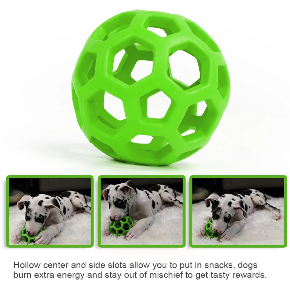 Brinquedo de Borracha para Cães com Sino Oco para Interação - Image 4