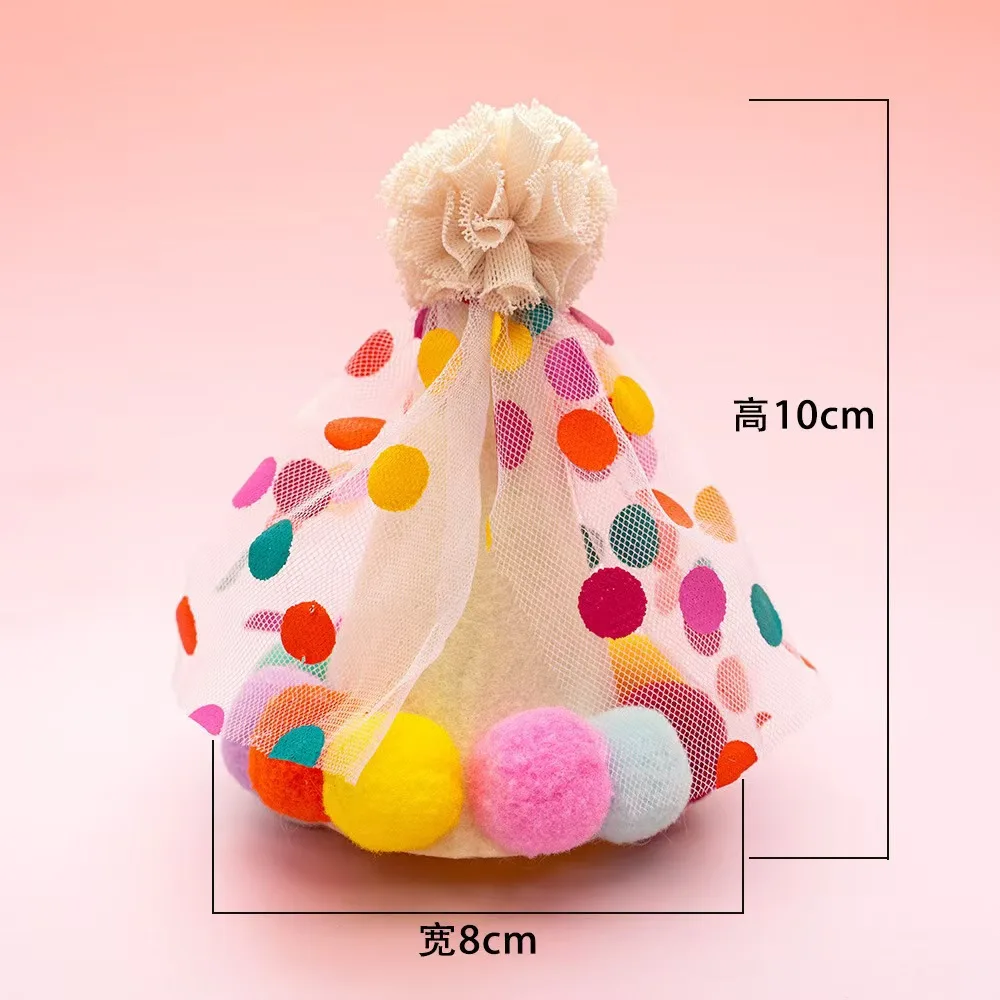 Chapéu de Aniversário para Cães e Gatos com Babador Ajustável - Image 6