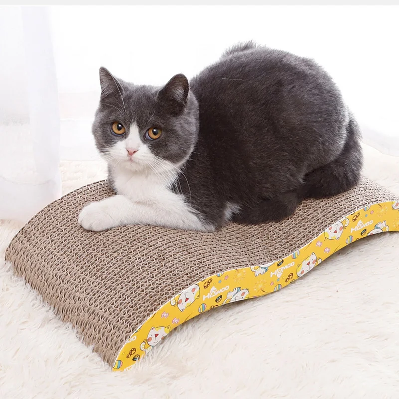 Arranhador para Gatos de Papelão Ondulado Resistente a Arranhões - Imagem 5