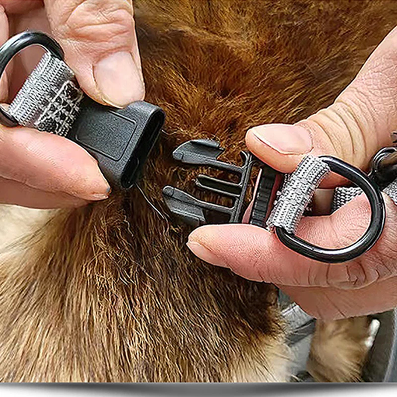 Coleira Peitoral para Cães com Faixa Refletiva Tamanho M - Imagem 4