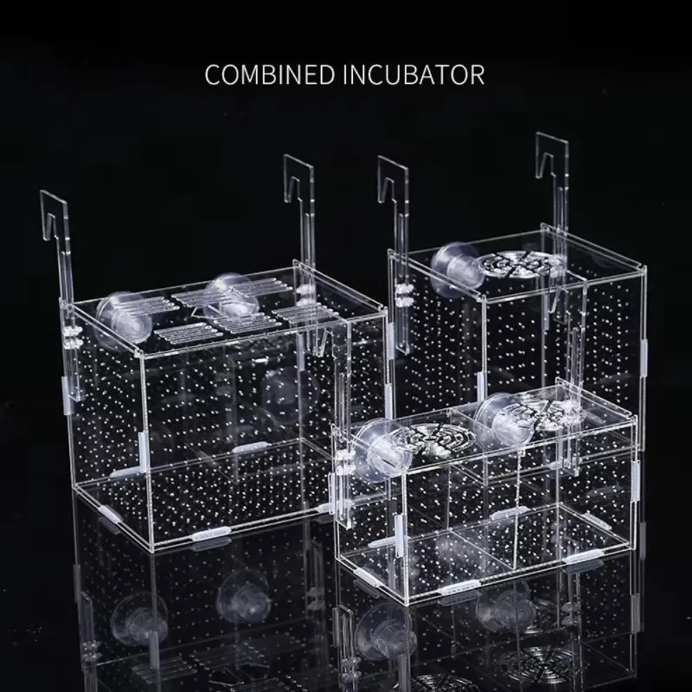Caixa de Isolamento para Aquário 8x8x8 cm com Ganchos e Ventosas - Imagem 3