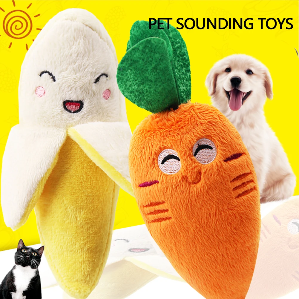 Brinquedo de Pelúcia para Cães e Gatos com Som Interno - Imagem 6