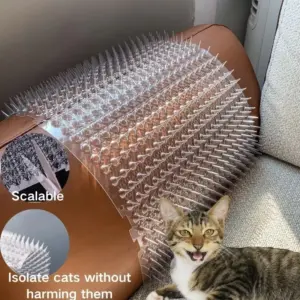 tapete anti-gato transparente para sofá