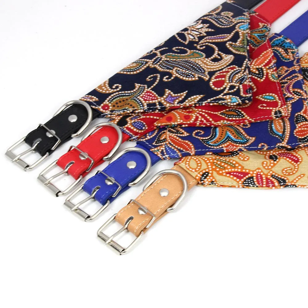 Bandana para Cães Ajustável de Algodão Lavável - Imagem 6