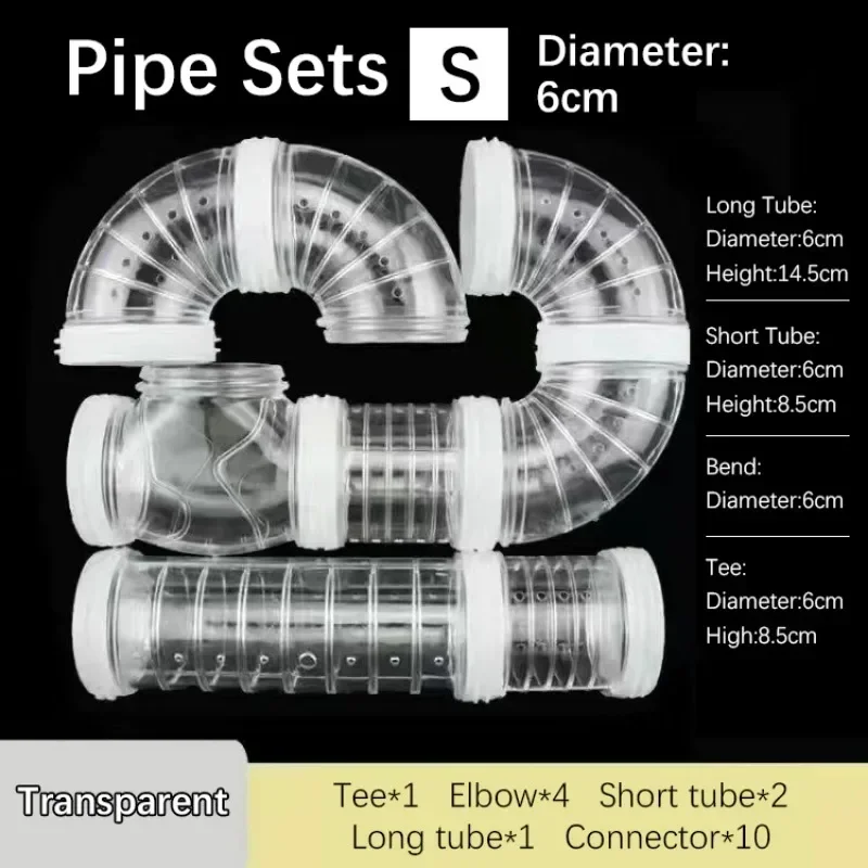 Túnel para Hamster DIY de PS Calibre 5.5 cm - Imagem 3