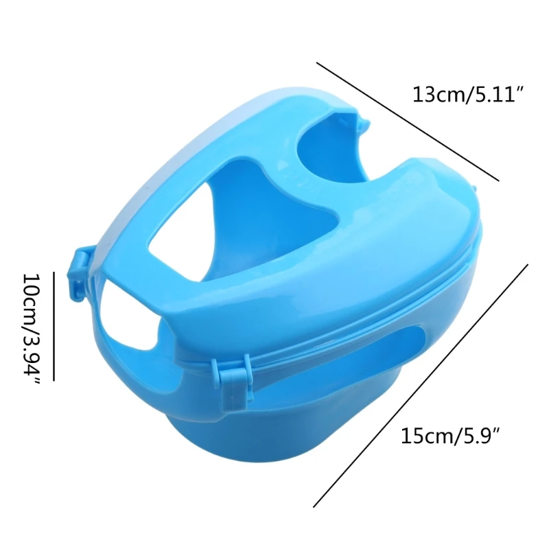 Suporte Multiuso para Pombos de Plástico com Fixador Interno - Imagem 6