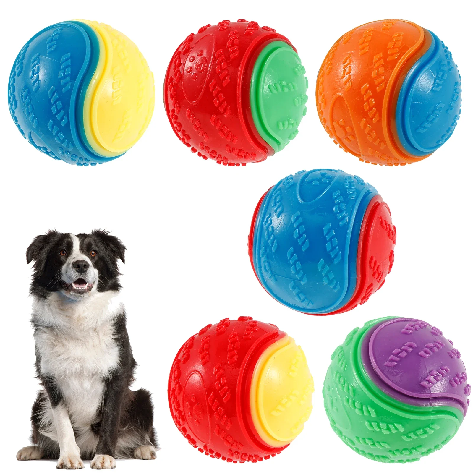 bolas de brinquedo squeaky para cães