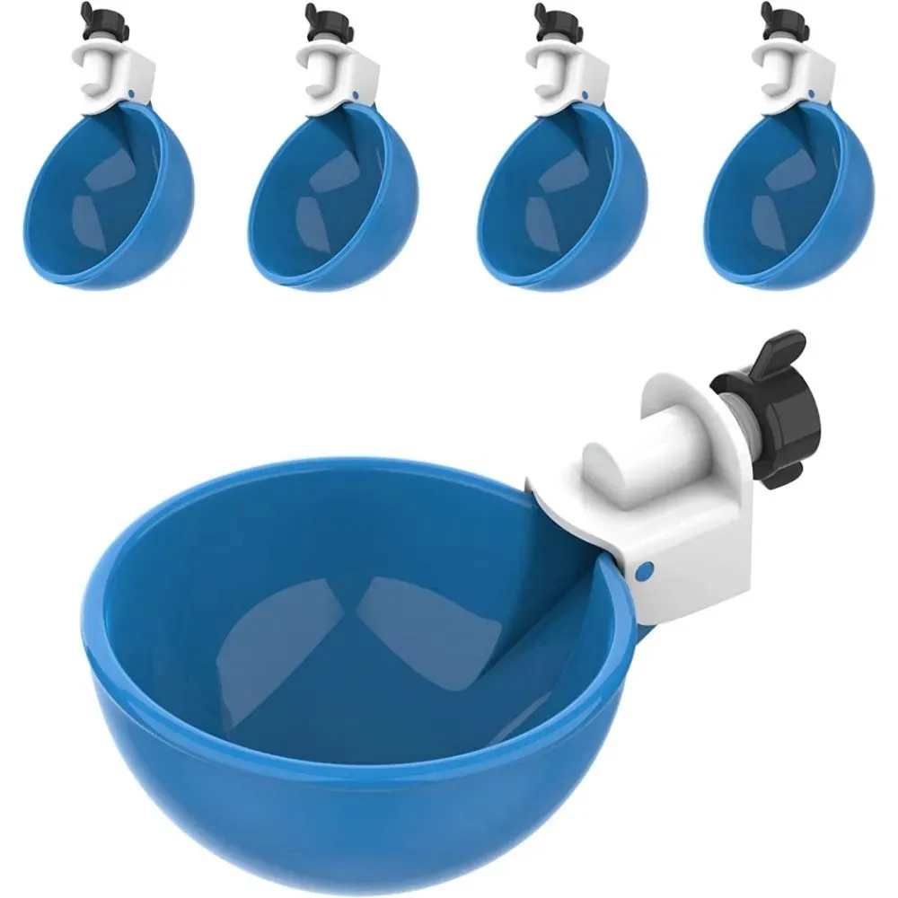 Kit 5 Bebedouros Automáticos para Aves PVC com Vedação - Imagem 2