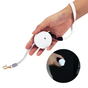 trela retrátil automática para cães
