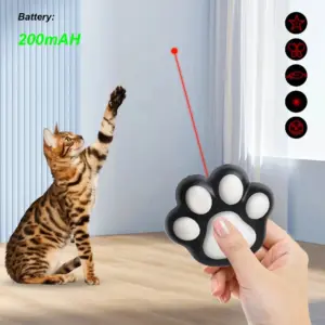 brinquedo laser para gatos recarregável usb
