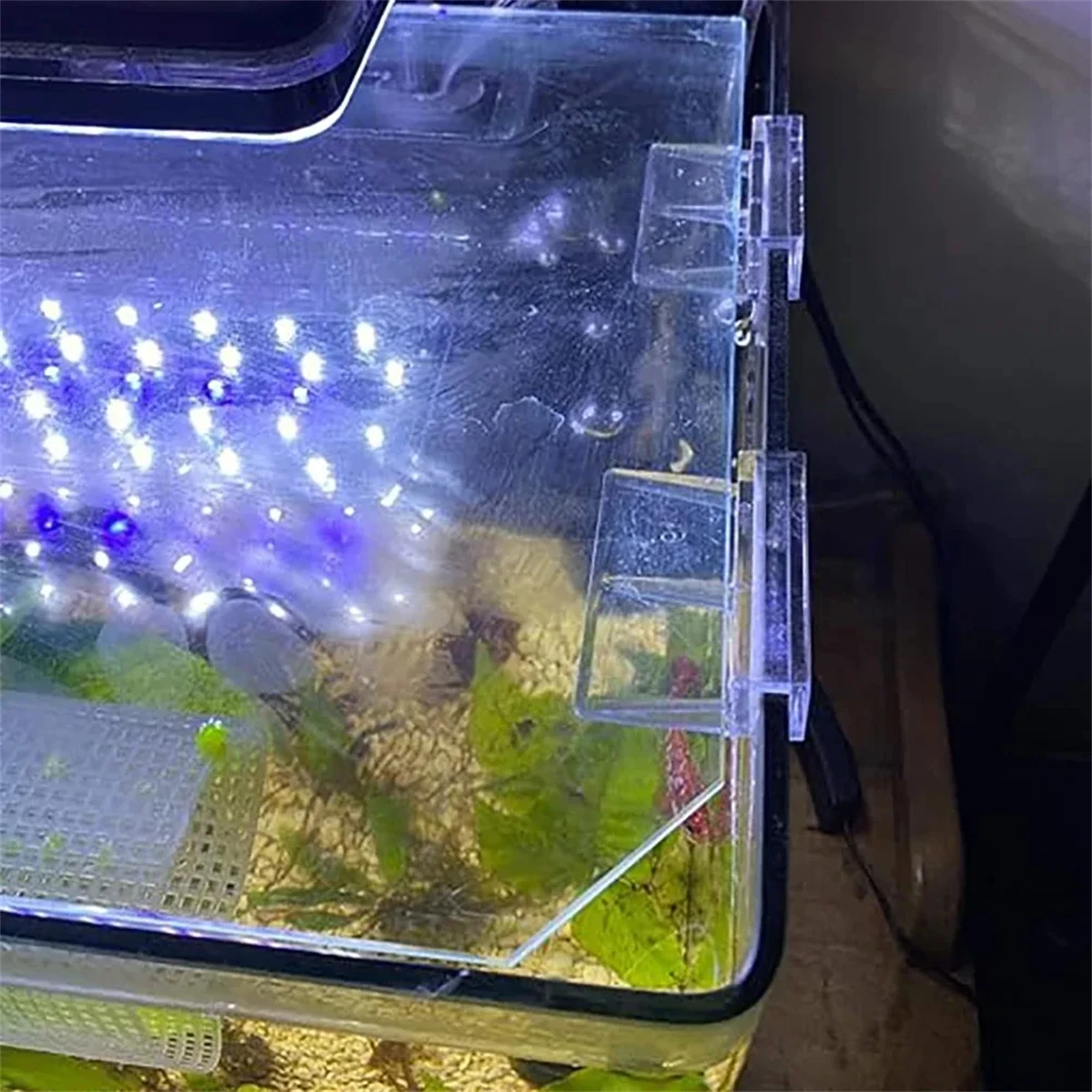 Suporte de Clipe para Aquário Transparente de Acrílico 10 pçs para Tampa de Vidro - Imagem 4