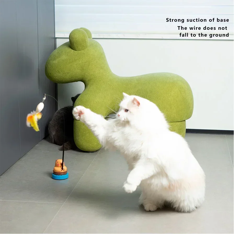 Brinquedo Varinha para Gatos Interativo com Sino - Imagem 3