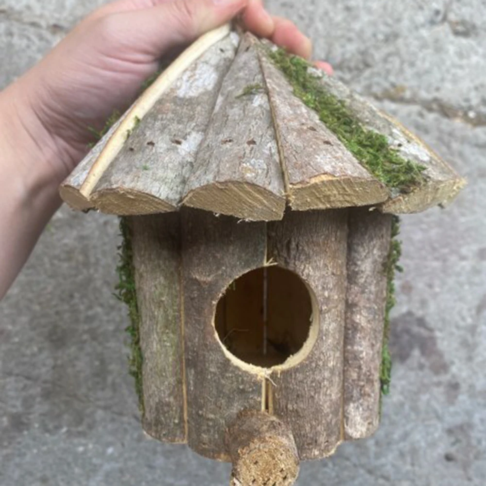Ninho de Madeira para Pássaros 16x16 cm com Fácil Instalação - Imagem 2