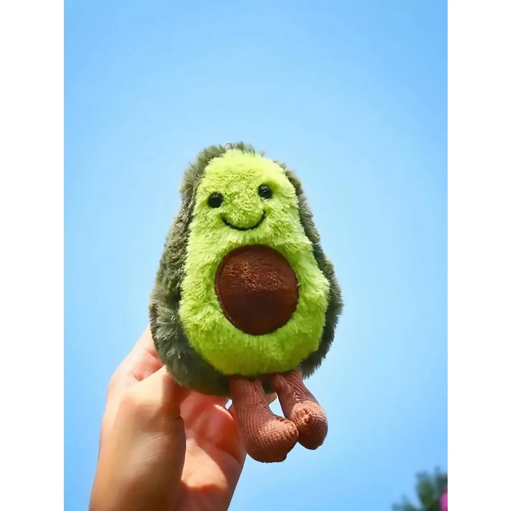 Brinquedo de Pelúcia para Gatos e Cães Pequenos Abacate Fofo - Imagem 3