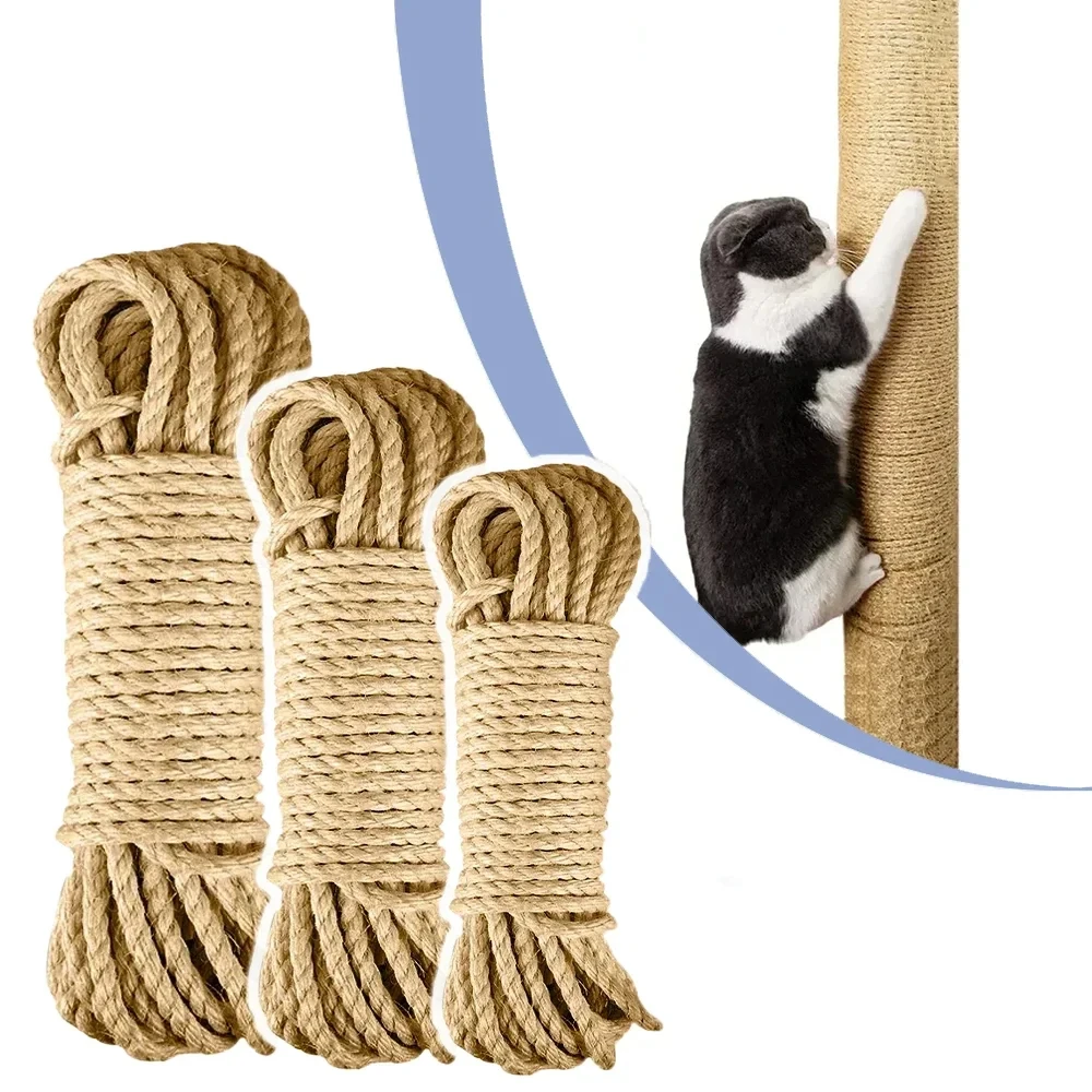 corda de sisal natural para gatos