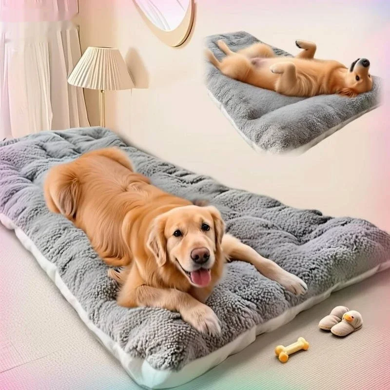 cama para cães de grande porte dupla face