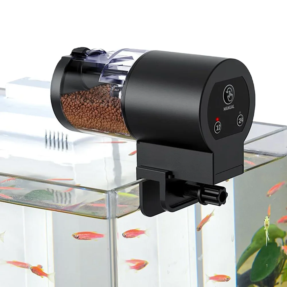 Alimentador Automático para Aquário 100ml com Temporizador Digital - Imagem 2