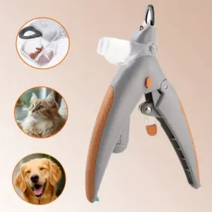 cortador de unhas com led para cães e gatos